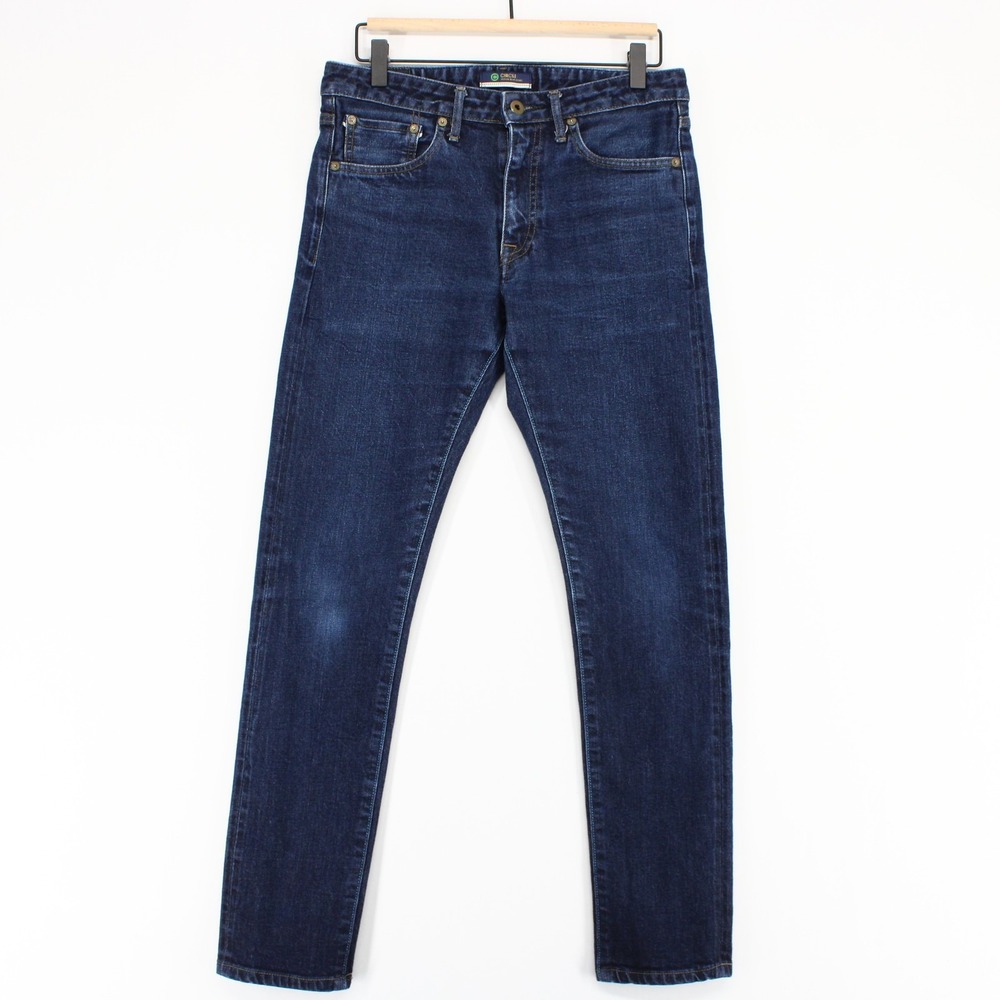 Japan Blue Jeans Circle J205 Jeans Mens 30 Blue Selvedge Denim Slim Tapered